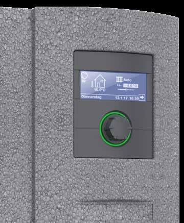 Diese Regelung macht die Wärmepumpe zur zentralen Steuerungseinheit der Heiztechnik im Gebäude.