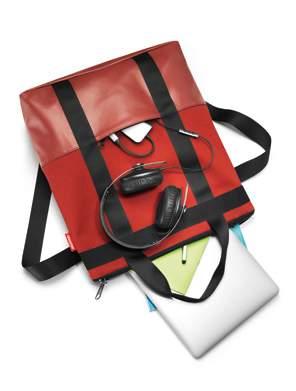 daypack 37 x 43 x 13 cm 18 l VE/UNIT 2/12 Das durchdachte 2in1-Prinzip (handliche Tragetasche und Rucksack in einem) überzeugt auf Reisen wie auch auf dem Weg zur Uni oder ins Büro.