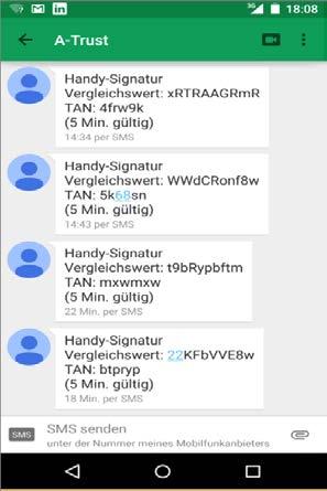 Demo Besitzkomponente via SMS VISIT