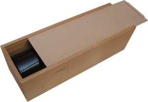 Spezial-Weinkisten 4051M Magnumkiste Rahmen und Boden: Fichte gehobelt 9,5 mm 365
