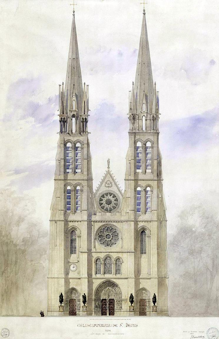 Geschichte der Bauaufnahme Bauaufnahme im Historismus (19. Jahrhundert) Basilika St.