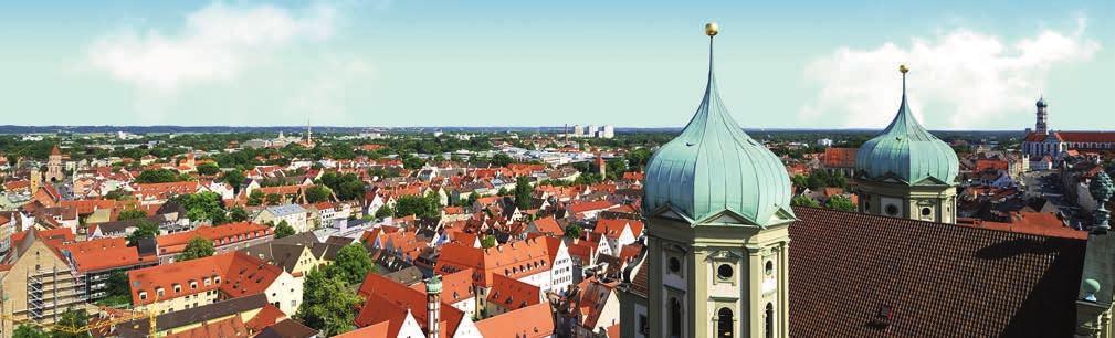 Wohnimmobilienmarkt Augsburg Augsburger Wohnungspreise steigen um 1,5 % Durch seine prosperierende Wirtschaft und die räumliche Nähe zum nur 6 km entfernten München ist Augsburg in den vergangenen