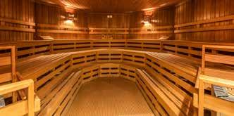 W e l l n e s s l a n d s c h a f t Sauna Temperatur Feuchtigkeit Finnische Sauna 90 C 10 % r. F. Soft Sauna 60 C 20 % r. F. Infrarot Sauna 50 C 30 % r. F. Dampfsauna 45 C 99 % r. F. Aroma-Dampf-Kabine 45 C 99 % r.