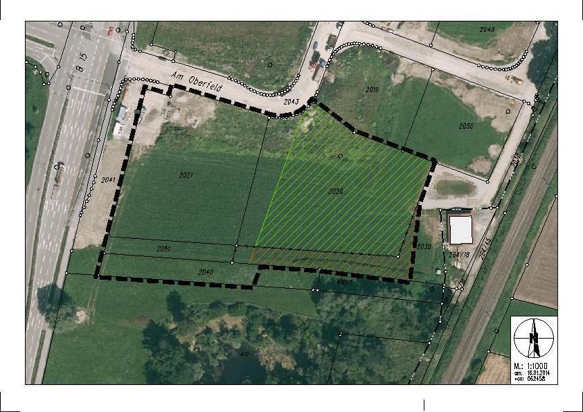 4. Informationen zu dem Gewerbegrundstück Verkaufsfläche sind Teilflächen von ca. 4.448 m² aus dem Grundstück Fl. Nr.
