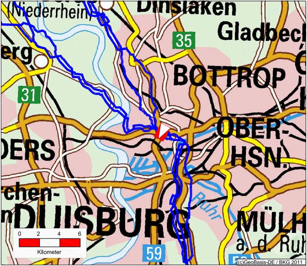 419-01: Erweiterung GDRM-Anlage Hamborn Thyssengas Bundesland Gasqualität NW H-Gas -- -- 70 240.