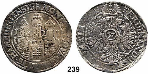 26 Deutsche Münzen und Medaillen Hamburg, Stadt Ferdinand II.