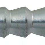 Abgerundete Gewindeübergänge verhindern eine Ribildung de Stahl.