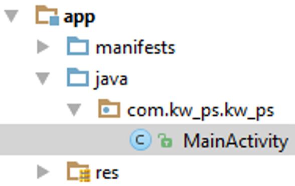.. Die Datei MainActivity.java Nachdem das Layout der Anwendung und somit der View der MVC-Architektur bestimmt worden ist, geht es nun um die Programmsteuerung (Controller).