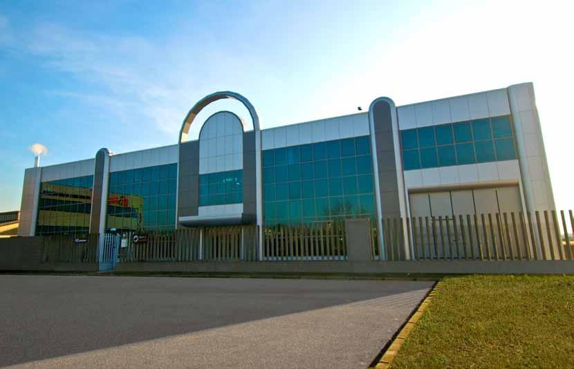 Company profile New facility, Via Gorizia 37, 21047 Saronno (VA), from 2009: A brand new,