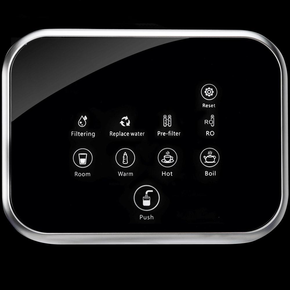 Der Touchscreen Alle Funktionen und Informationen über ihre Quella nova werden über den frontalen Touchscreen gesteuert und abgelesen.