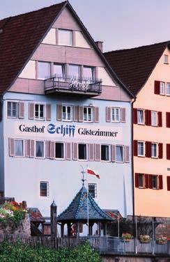 /ÜF in F EZ 45-50 7 70-80 HP auf Anfrage 4 Hotel Gasthof Zum Schiff Familie Gessler, Horb a.n. Marktplatz 2, Tel.