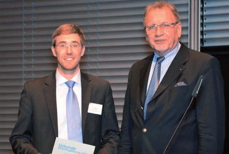 EFB-Projektpreis für M.Sc. Manuel Steitz Die Europäische Forschungsgesellschaft für Blechverarbeitung e.v. (EFB) vergibt alljährlich den»efb-projektpreis«für die besten Forschungsprojekte des vorangegangenen Jahres.