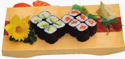 Sushi 1 g,l 6,50 6 x Horenso Maki 6 x Gurken-Philadelphia Maki Sushi 2