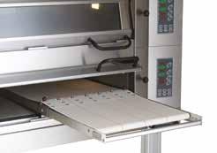 Modulares Design Der Ofen ist in der Höhe erweiterbar und leicht zu installieren. 2. Effizientes Heizsystem Hochwertige Türdichtung und gut isolierter Backraum, der die Hitze effizienter behält.