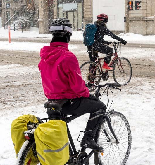 Kurz notiert Sicher radeln im Winter Fahrradfahren im Winter kein Problem. Fachleute raten jedoch, Drahtesel und Fahrweise auf die kalte Jahreszeit abzustimmen.