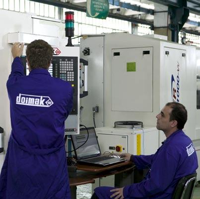 The R & D Department of Doimak and the Technological Centre Tekniker have been working together over the years, in the development of the best solutions for the cylindrical grinding needs.