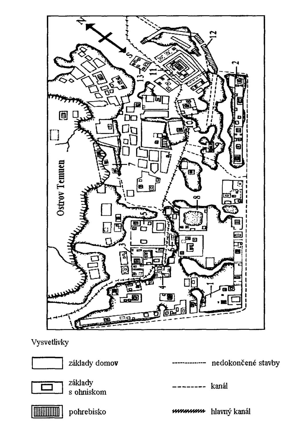 Tento plán Nan Madolu zhotovil Paul Hambruch počas svojej študijnej cesty v rokoch 1908-1910.