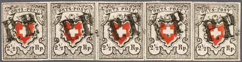 "BERN 8 MAI 1851 4 NACHM:" auf Faltbrief nach Albisbrunn Ct. Zürich mit rücks. rotem Ankunftsstp. vom Folgetag. Brief der zweiten Gewichtsstufe im dritten Briefkreis mit handschr.