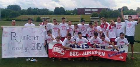 44 >> JUGENDFUßBALL Der Bahlinger SC hat das Triple in seiner Jugendarbeit geschafft!