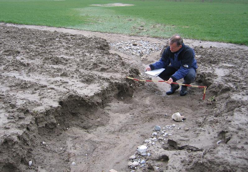 Bewirtschaftung und ihre Folgen: Erosion Mögliche Folgen: - Bodenverlust -