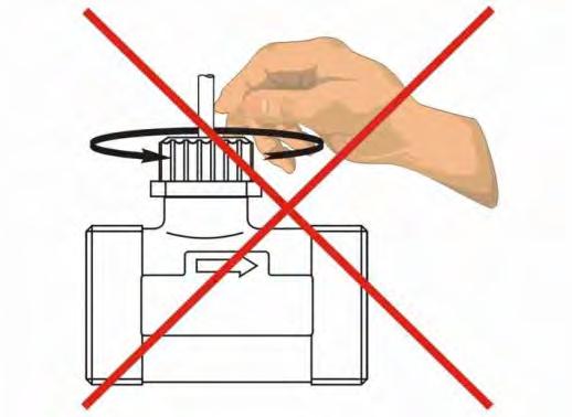 Reinigung des Sensor Serie FTB 372 7 Reinigung des Sensor Achtung: Die Überwurfmutter des Aufnehmers ist versiegelt und darf nicht geöffnet werden!