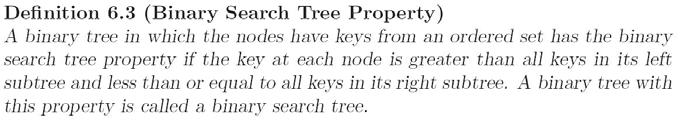 Red-Black Trees Red-black trees are binary trees which satisfy the structural requirement that its height is within a factor of two of the height of the most balanced binary tree with n