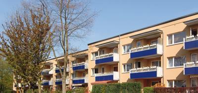 Quartier Spannskamp 338 Wohnungen Wohnflächen von 39 m 2 bis 86 m² Baujahr 1963 /1964 Ø Alter der Mitglieder 59 Jahre