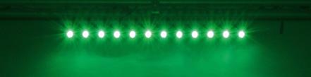 LED kann einzeln angesteuert werden Flickerfreie Projektion Stufenlose RGB-Farbmischung Netzanschluss