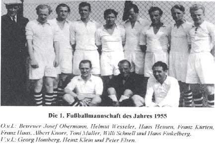 Rath-Heumar jubelte: Die Schwarz-Weißen sind Meister! Die sportlichen Erfolge der Fünfziger Jahre hielten sich jedoch in Grenzen.
