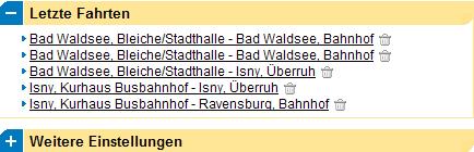 eine ganze Woche berechnen lassen Auswahl der Wochentage. Häkchen setzen!