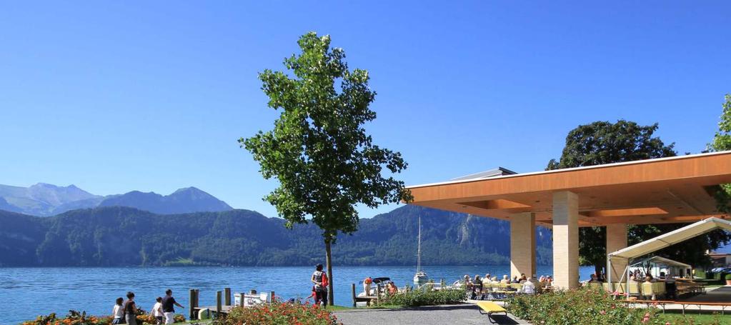 Weggis - Eine Wohlfühl-Oase am Vierwaldstättersee Lage Die Lage am Vierwaldstättersee, das Bergpanorama, das Klima und die Weltstadt Luzern als Nachbar - das ist Weggis!