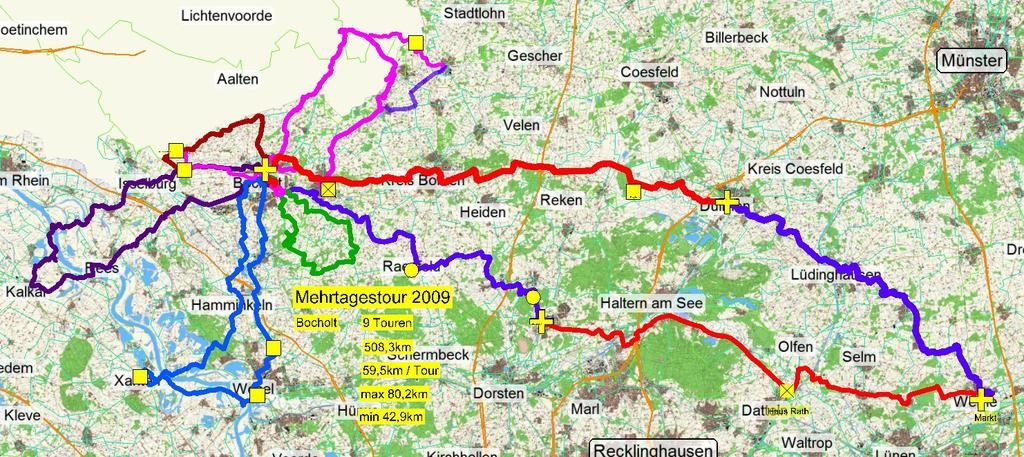 sondern vor allem mit seinen wunderbaren und gut durchdachten Radwegen.