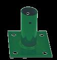 System-Rundpfosten / Easy System-Einzeltor System-Rundpfosten, Ø 34 mm Abmessungen