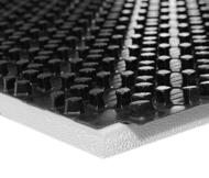 Decken oder Bodenplatten und unter Estrichen nach DIN 4108-10). EPS-Schaumplatte mit Foliendeckschicht gemäß DIN18560.