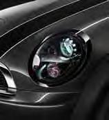 Die stylischen Zusatzscheinwerfer in Chrom oder Schwarz sorgen für einen unverwechselbaren MINI Look in der Front Ihres Fahrzeugs.