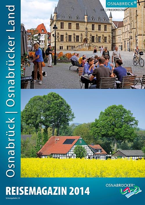 Printprodukte Reisemagazin 2014 Osnabrück Osnabrücker Land 156 Seiten, Auflage 17.