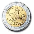 Die größeren Cent-Münzen erinnern an die Staatsmänner Eleftherios Venizelos (50 Cent) und Ioannis Capodistrias (20 Cent) sowie den Dichter Rigas Velestinlis-Fereos (10