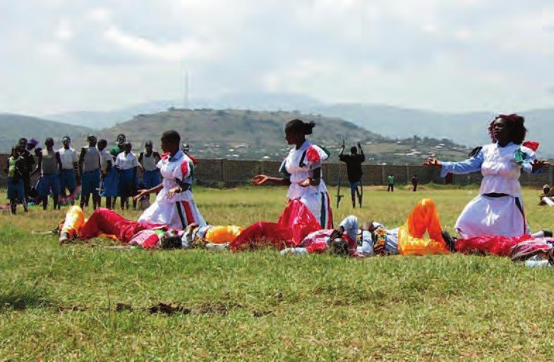 Neuigkeiten aus Kenia Am 10. Juli 2015 fand die Eröffnungfeier zum Abschluss der ersten Bauphase des Sportzentrums IKSDP Ongombeh Stadium in Nyandiwa/Kenia statt.