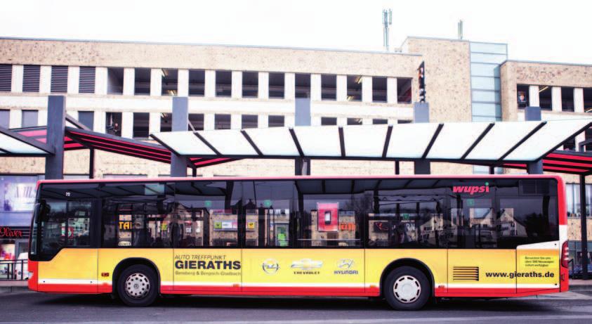 Werbung mit der wupsi immer passend! Werbeflächen auf wupsi-bussen stehen in diversen Größen für flexible Buchungszeiträume zur Verfügung.
