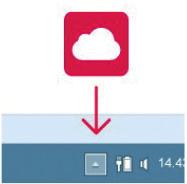 Der Quickline Cloud Desktopordner aktualisiert und synchronisiert Ihre Daten automatisch auf allen Ihren Geräten.