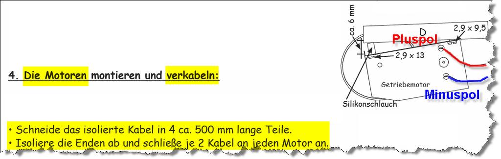 Ansonsten wird ein Teil der Litzen mit weg geschnitten, und das Kabel wird früher oder später an