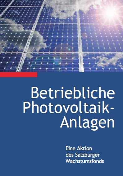 Photovoltaik für Betriebe Gefördert wird die Errichtung von neuen, Photovoltaik-Anlagen auf