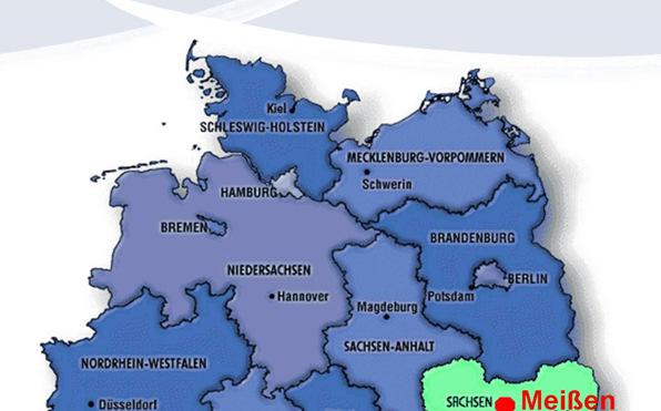 Meißen, im Osten von Deutschland und mitten im Freistaat Sachsen gelegen, kann auf eine über tausendjährige