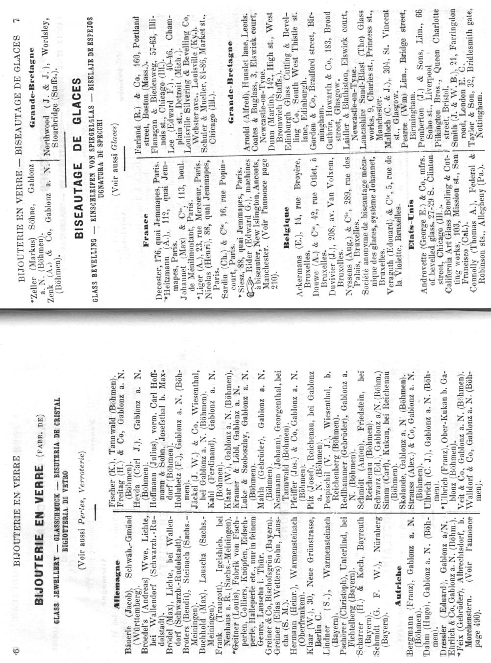 Abb. 2008-1-06/004 Adressbuch Rousset 1898, Seiten 6-7,