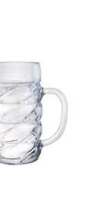 The inspiration for this premium beer mug was a cut diamond.