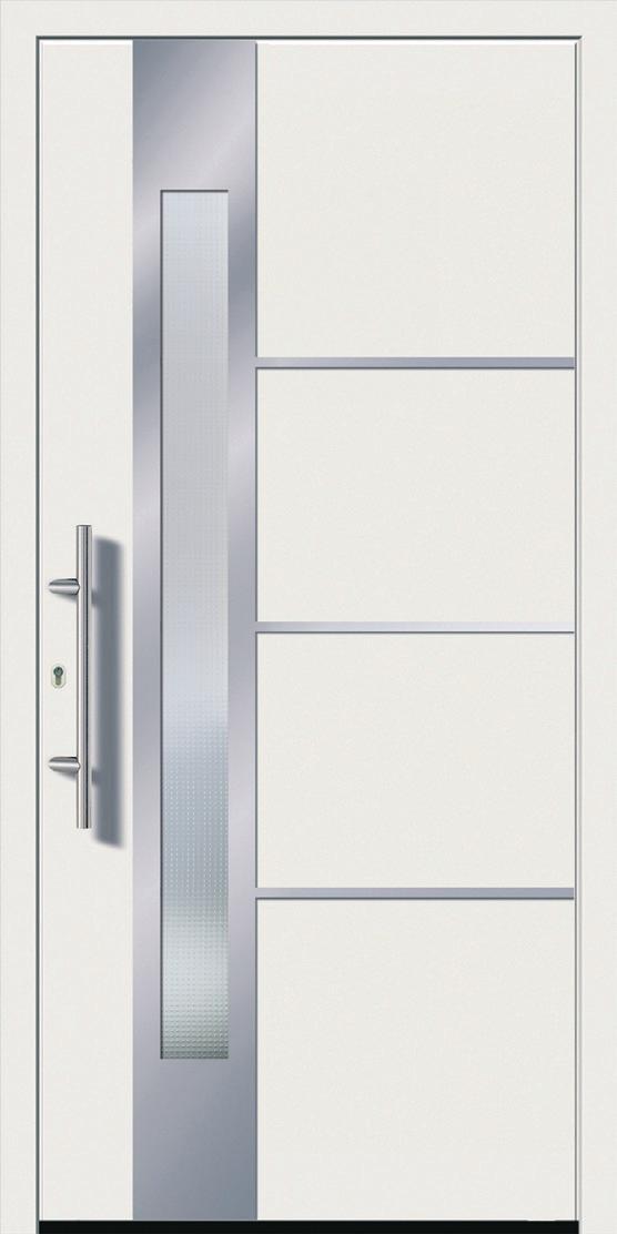 TOPstyle Preise für TOPstyle- Türen mit einseitiger Aufsatzfüllung (45 mm): Weiß RAL 9016 2.589, 2.889, RAL 1-farbig außen / Weiß RAL 9016 innen 3.038, 3.