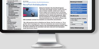lieferbar Novoferm Schwingtor-System NovoGate Antrieb für Schiebetore 24 14 App-Fähigkeit