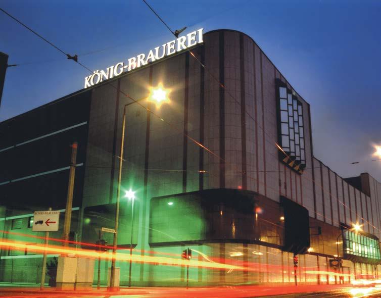 KÖNIG BRAUEREI UND JETZT EIN KÖNIG Die König-Brauerei gehört zu den erfolgreichsten Premium- Brauereien Deutschlands.