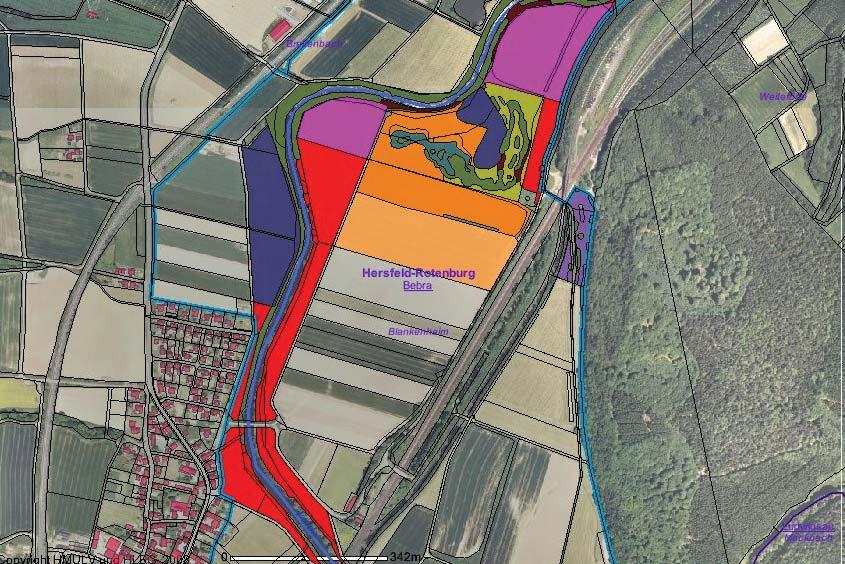 Schaffung und Entwicklung von Rohbodenflächen als Habitatfläche für Flußregenpfeifer und Flußuferläufer Gemarkung Blankenheim, Flur 4, Flurstück 30 tlw.