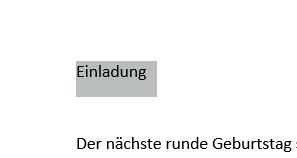 Text mrkieren, kopieren und einfügen Texte umuen Soll ein Textschnitt n einer gnz nderen Stelle des Dokuments stehen, können Sie ihn usschneiden und n nderer Stelle einuen.